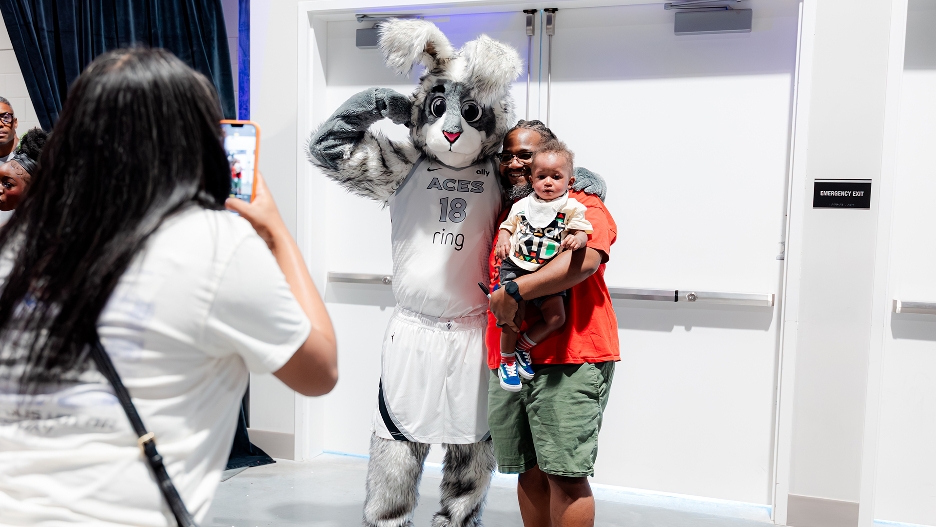 Gallery: Aces Participate in Juneteenth Festival (6/21/2025)